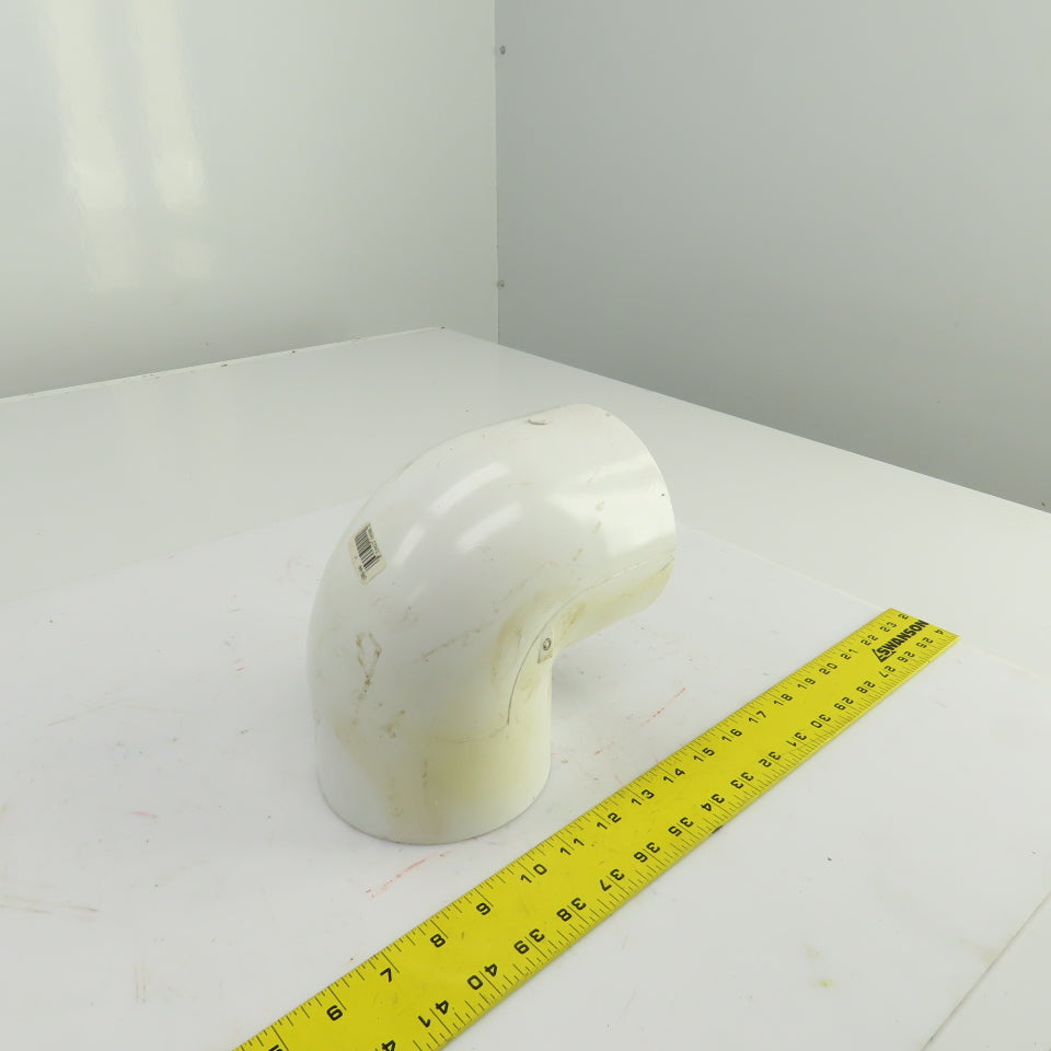 U406-040 4" PVC 90° Degree Elbow Pipe Fitting SCH 40