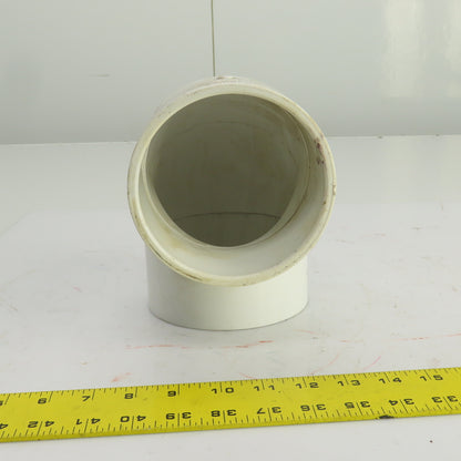 U406-040 4" PVC 90° Degree Elbow Pipe Fitting SCH 40