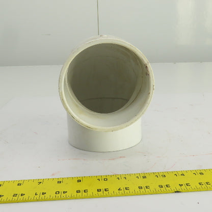 U406-040 4" PVC 90° Degree Elbow Pipe Fitting SCH 40