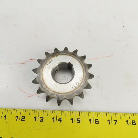 Tsubaki RS50-16 16 Tooth Roller Chain Sprocket For #50 Chain 	30mm Bore
