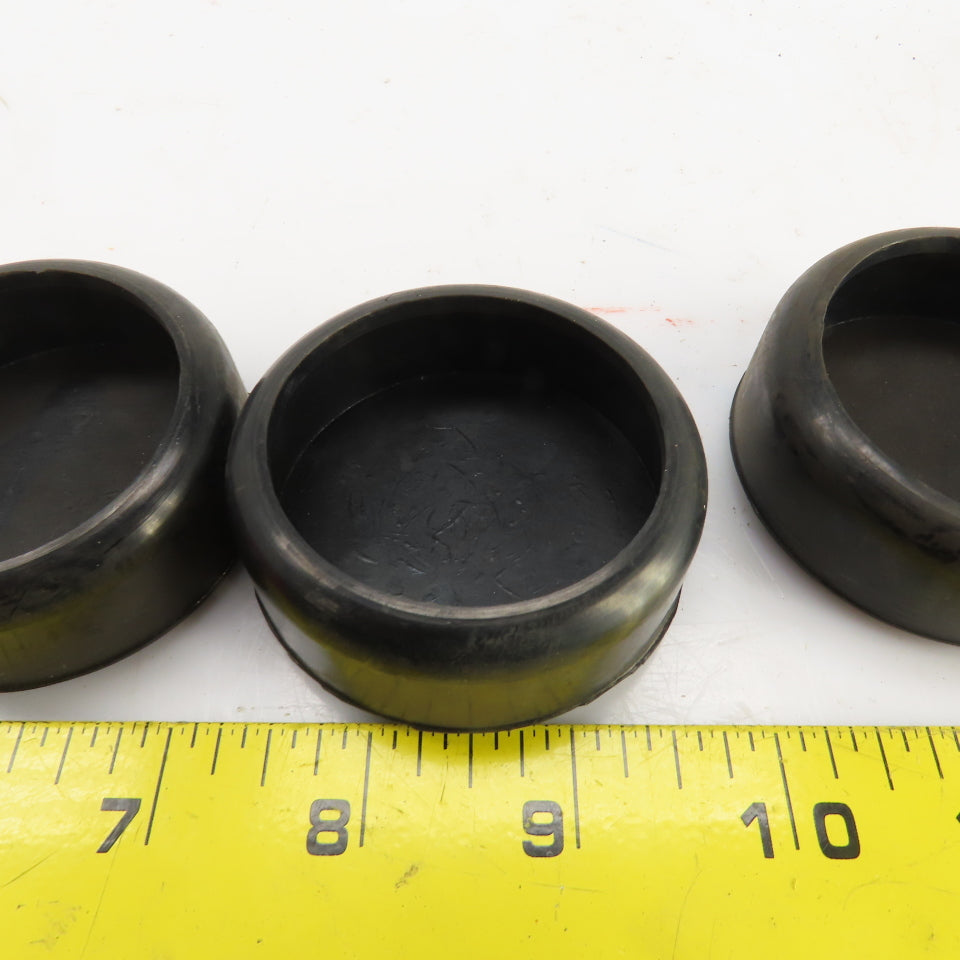 2-1/2" Flexible Rubber Insert Plug Cap Lot Of 11