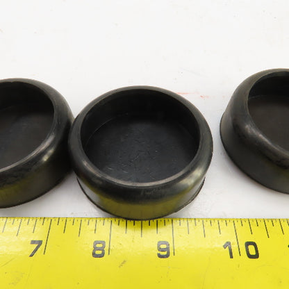 2-1/2" Flexible Rubber Insert Plug Cap Lot Of 11