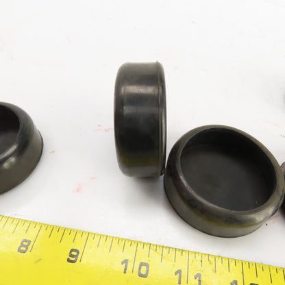 2-1/2" Flexible Rubber Insert Plug Cap Lot Of 11