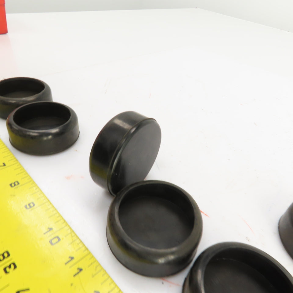 2-1/2" Flexible Rubber Insert Plug Cap Lot Of 11
