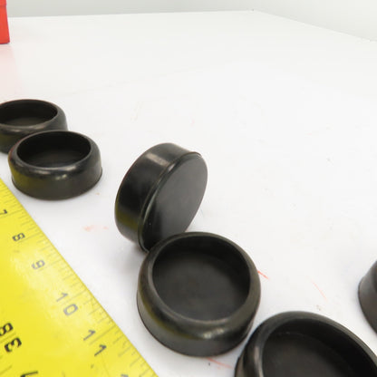 2-1/2" Flexible Rubber Insert Plug Cap Lot Of 11
