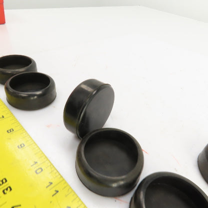 2-1/2" Flexible Rubber Insert Plug Cap Lot Of 11