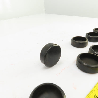 2-1/2" Flexible Rubber Insert Plug Cap Lot Of 11