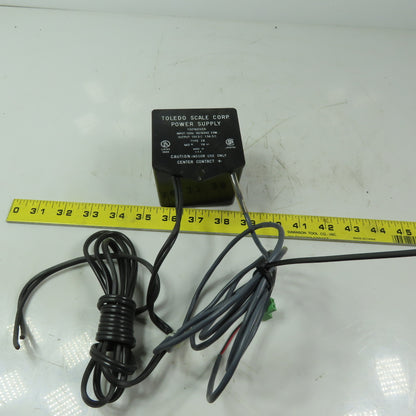 Toledo Scale 13216000A Power Supply In 120V 50/60Hz 29W Out 13VDC 1.5A