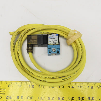 MAC 111B-111JD Pneumatic Solenoid Valve Wired 120V 50/60Hz