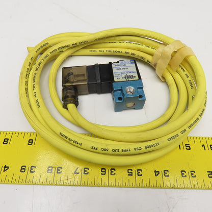 MAC 111B-111JD Pneumatic Solenoid Valve Wired 120V 50/60Hz