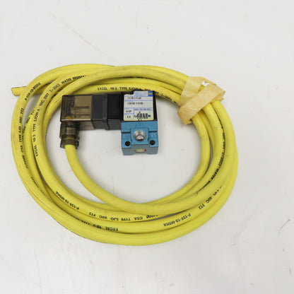 MAC 111B-111JD Pneumatic Solenoid Valve Wired 120V 50/60Hz