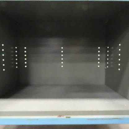 36" W x 23" D x 34" H 2 Door Steel Storage Shop Parts Cabinet W/1 Shelf