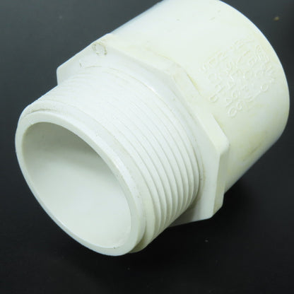 Nibco 1-1/2" Slip x MNPT Male Adapter PVCI SCH 40 USA Lot of 18
