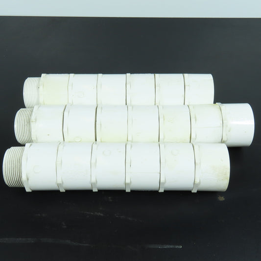 Nibco 1-1/2" Slip x MNPT Male Adapter PVCI SCH 40 USA Lot of 18