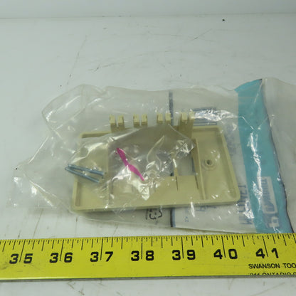 Panduit MFD4EI Classic Series 4 Position Horizontal Faceplate