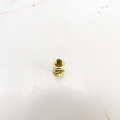 #10-24 Brass Threaded Heat Set Insert For Plastic 3D Printing 0.280" OD Lot/4000