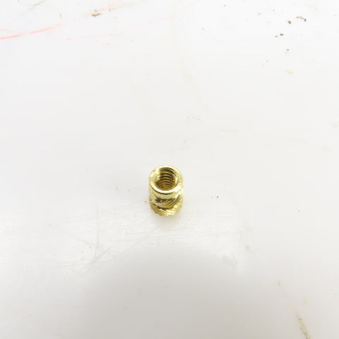 #10-24 Brass Threaded Heat Set Insert For Plastic 3D Printing 0.280" OD Lot/4000