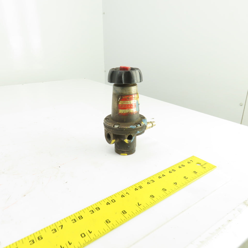 Schrader Bellows 3564-3300 5 To 250 PSI Pressure Regulator 3/8" NPT