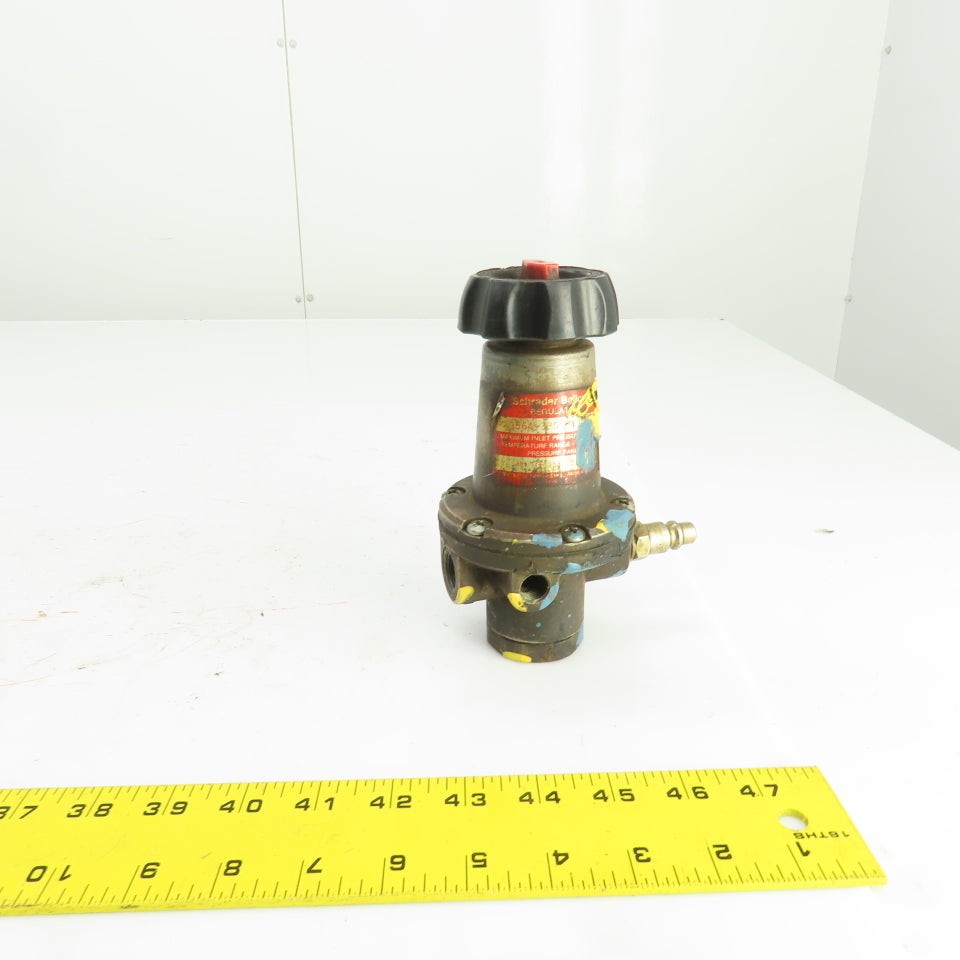 Schrader Bellows 3564-3300 5 To 250 PSI Pressure Regulator 3/8" NPT
