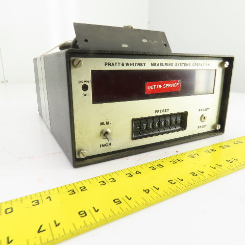 Pratt & Whitney DDCA-17P-4 51-4B-SKLW Measuring Systems Operation