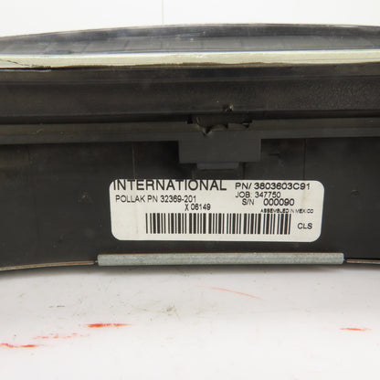 International 32369-201 3803603C91 Instrument Dash Gauge Cluster