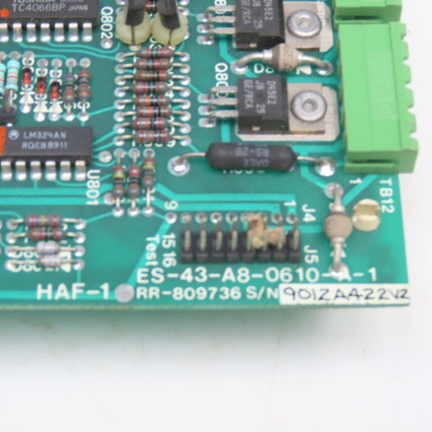 Cincinnati Milacron ES-43-A8-0610-A1 HAF-1 Card