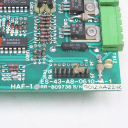Cincinnati Milacron ES-43-A8-0610-A1 HAF-1 Card