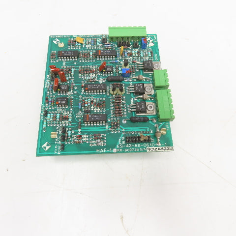Cincinnati Milacron ES-43-A8-0610-A1 HAF-1 Card