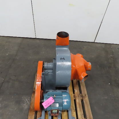 5.5kW Belt Driven Material Mover Centrifugal Blower 20" Wheel 1750RPM 480V 3PH