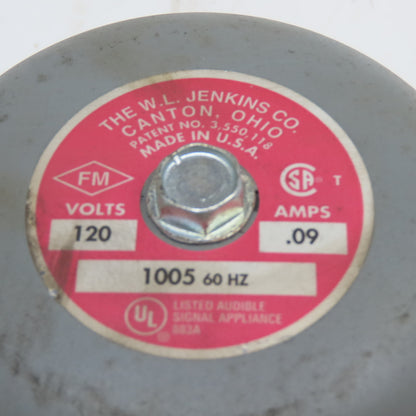WL Jenkins 1005 120V 60Hz Audible Signal Appliance