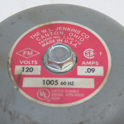 WL Jenkins 1005 120V 60Hz Audible Signal Appliance
