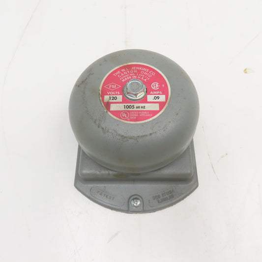 WL Jenkins 1005 120V 60Hz Audible Signal Appliance