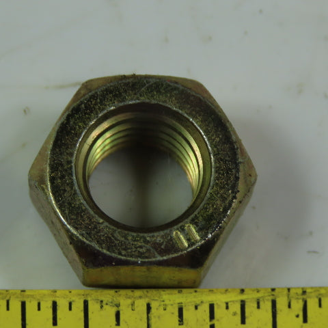 1/2-13 Heavy Hex Nut 13/16" Hex, 15/32" Thick Yellow Zinc Plated Lot of 275