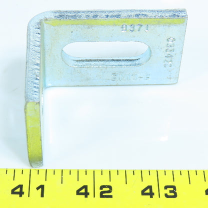 B-Line B371 2-5/8" x 2" Adjustable 2 Hole Angle Bracket Zinc Plated Lot of 12