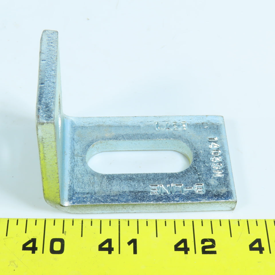 B-Line B371 2-5/8" x 2" Adjustable 2 Hole Angle Bracket Zinc Plated Lot of 11