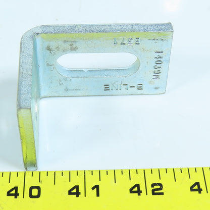B-Line B371 2-5/8" x 2" Adjustable 2 Hole Angle Bracket Zinc Plated Lot of 11