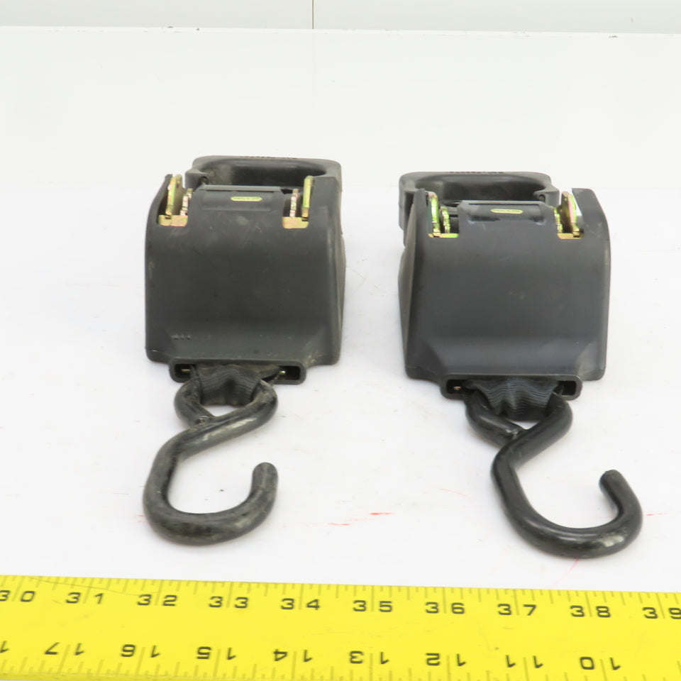 Strapinno 7350767 Bolt On Retractable Ratchet Strap 1-7/8" x 84" Lot of 2