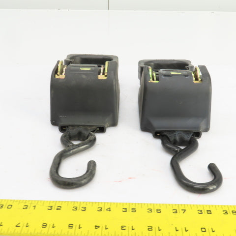 Strapinno 7350767 Bolt On Retractable Ratchet Strap 1-7/8" x 84" Lot of 2