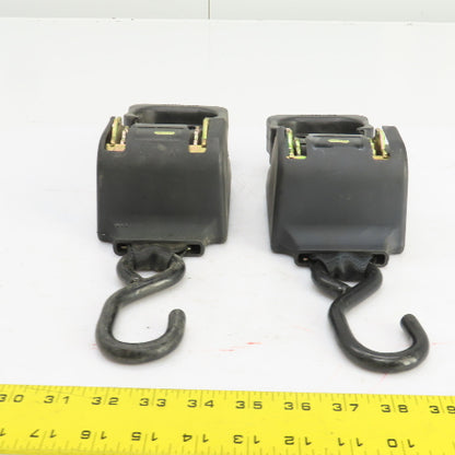 Strapinno 7350767 Bolt On Retractable Ratchet Strap 1-7/8" x 84" Lot of 2