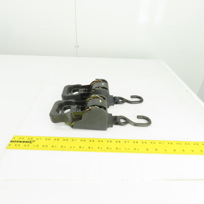 Strapinno 7350767 Bolt On Retractable Ratchet Strap 1-7/8" x 84" Lot of 2