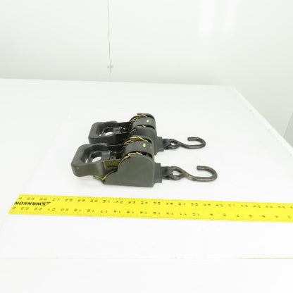 Strapinno 7350767 Bolt On Retractable Ratchet Strap 1-7/8" x 84" Lot of 2