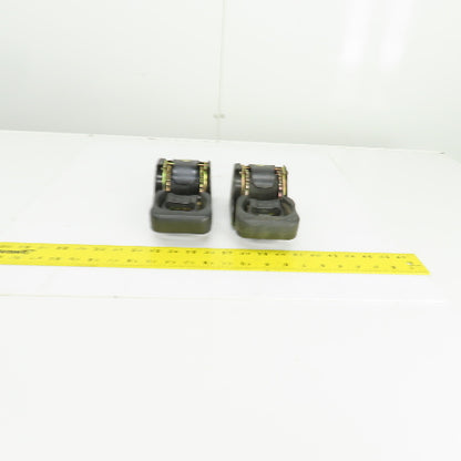 Strapinno 7350767 Bolt On Retractable Ratchet Strap 1-7/8" x 84" Lot of 2