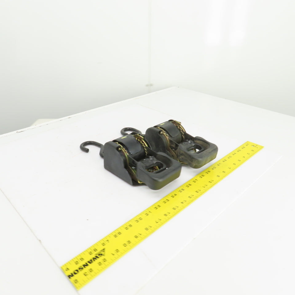 Strapinno 7350767 Bolt On Retractable Ratchet Strap 1-7/8" x 84" Lot of 2