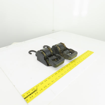 Strapinno 7350767 Bolt On Retractable Ratchet Strap 1-7/8" x 84" Lot of 2