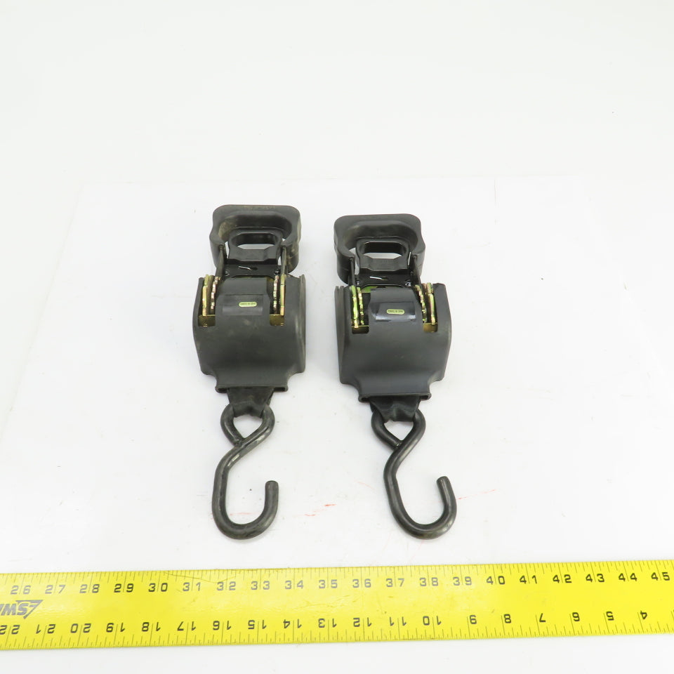 Strapinno 7350767 Bolt On Retractable Ratchet Strap 1-7/8" x 84" Lot of 2