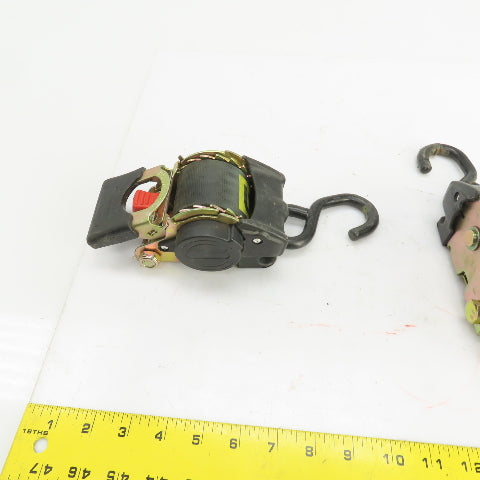 Uline Bolt On Self Retractable Ratchet Strap 1-7/8" x 108" Lot of 2