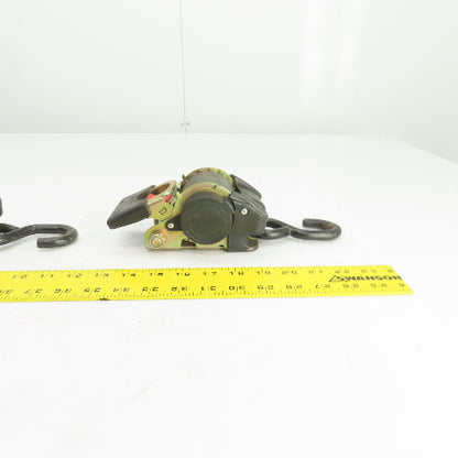 Uline Bolt On Self Retractable Ratchet Strap 1-7/8" x 108" Lot of 2