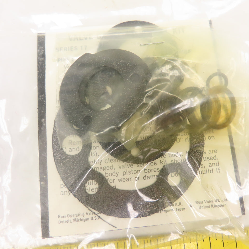 Ross 419K87 Skyline Series 4 Way Valve Service Kit Incomplete No Gaskets