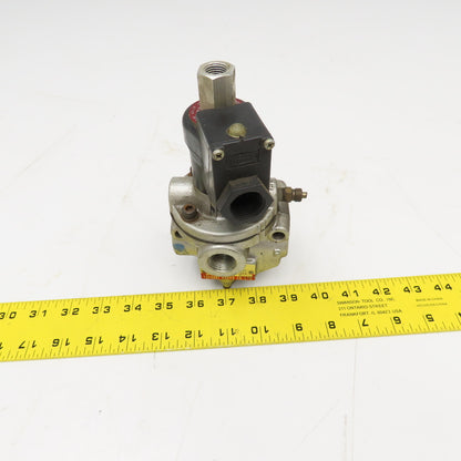 Toyooki Kogyo AD-SL231E-03B 1/2" x 3/8" Port Single Solenoid Valve 100/110V Coil