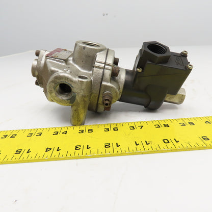 Toyooki Kogyo AD-SL231E-03B 1/2" x 3/8" Port Single Solenoid Valve 100/110V Coil